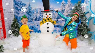 Gia đình Vlad và Niki phát triển trí tưởng tượng và khả năng sáng tạo chuẩn bị cho Giáng sinh