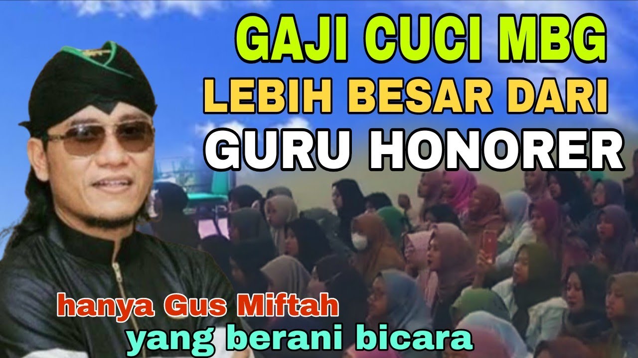 HANYA GUS MIFTAH YANG BERANI BICARA SOAL MBG