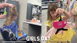 Fun Girls Day | Breakfast | Haircut | Shopping at the Mall | Ross and Claire’s