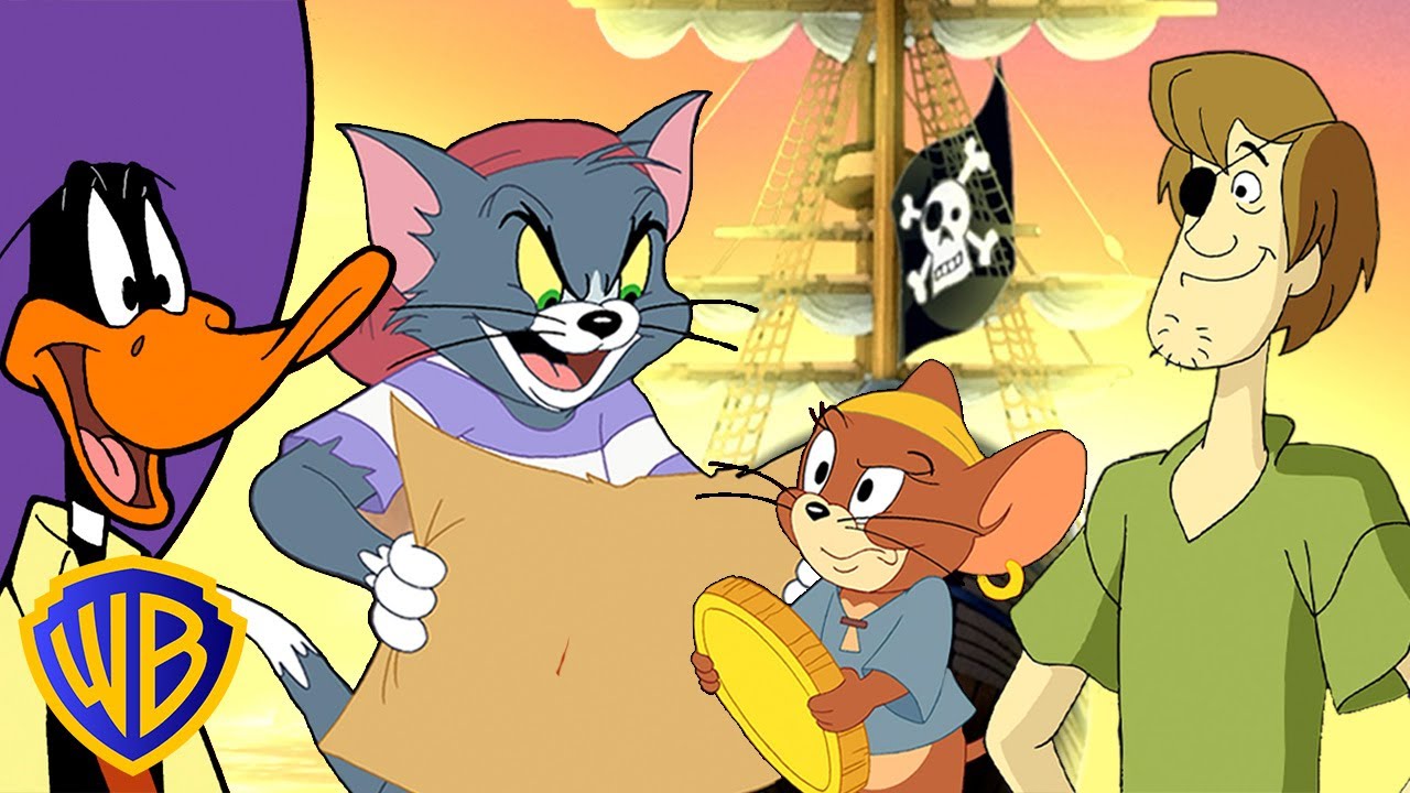 Tom & Jerry's Pirate Party!  🏴‍☠️ Adventures with Looney Tunes, Scooby-Doo! and MORE | WB Kids