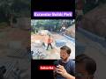 Excavator Builds Park Like Magic 😳 | Gabion Work in Action #shorts  #funny #luxuryhomestour #home