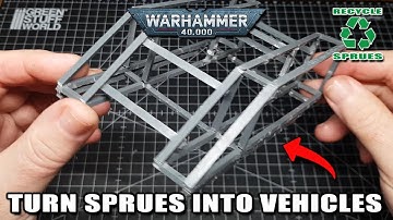 DIY Warhammer 40K Vehicles from Scratch!