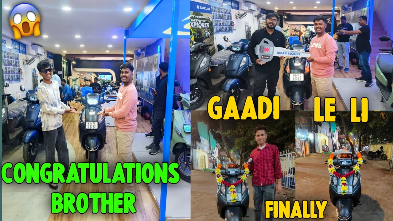 Aaj Gaadi Ki Delivery Lene Aaya Hai 😁 Congratulations 🎉 Finally Vo Din Aagaya 😅