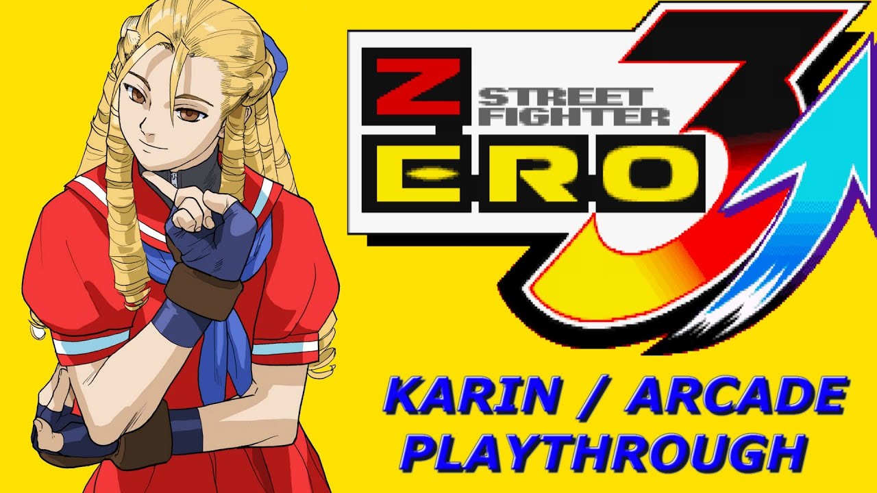 Street Fighter Zero 3 | ARCADE | Playthrough with KARIN - YouTube