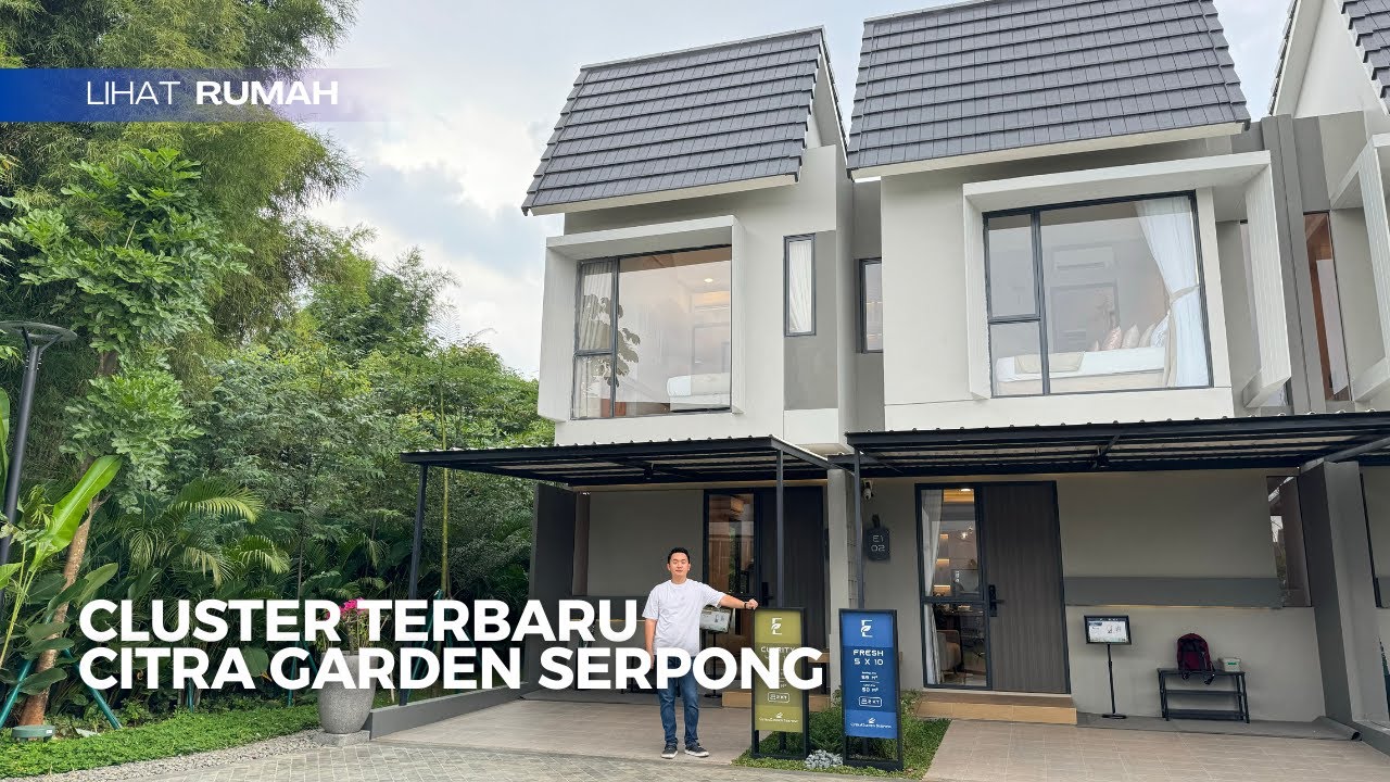 CLUSTER BARU CITRA GARDEN SERPONG ‼️ RUMAH DI BSD CUMA 900 JUTAAN ⁉️