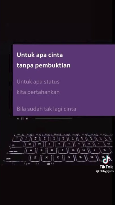 Maudy Ayunda -untuk apa - (lyrics video)