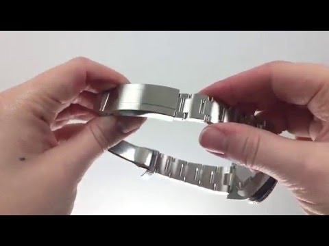 How to Use the Rolex Glidelock Clasp Fine Adjustment (Submariner, Deepsea, Sea-Dweller)