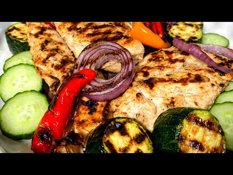 Сочный куриный шашлык: быстрый маринад с йогуртом