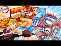 【鬼滅の刃】もしもアニメ2期で杏寿郎と猗窩座が夫婦になったら ? 🔥 DIY「煉獄と猗窩座」ミニチュアドールハウス 💖 Rengoku and Akaza 💖 #69