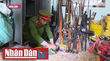 Vận động nhân dân giao nộp pháo và vũ khí các loại