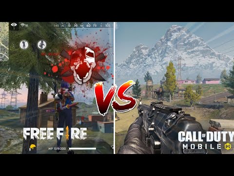 Call of duty mobile + free fire