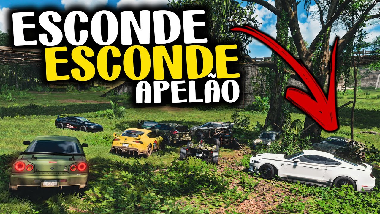 ESCONDE ESCONDE - OLHA ONDE O APELÃO ESCONDEU - FORZA HORIZON 5 GAMEPLAY