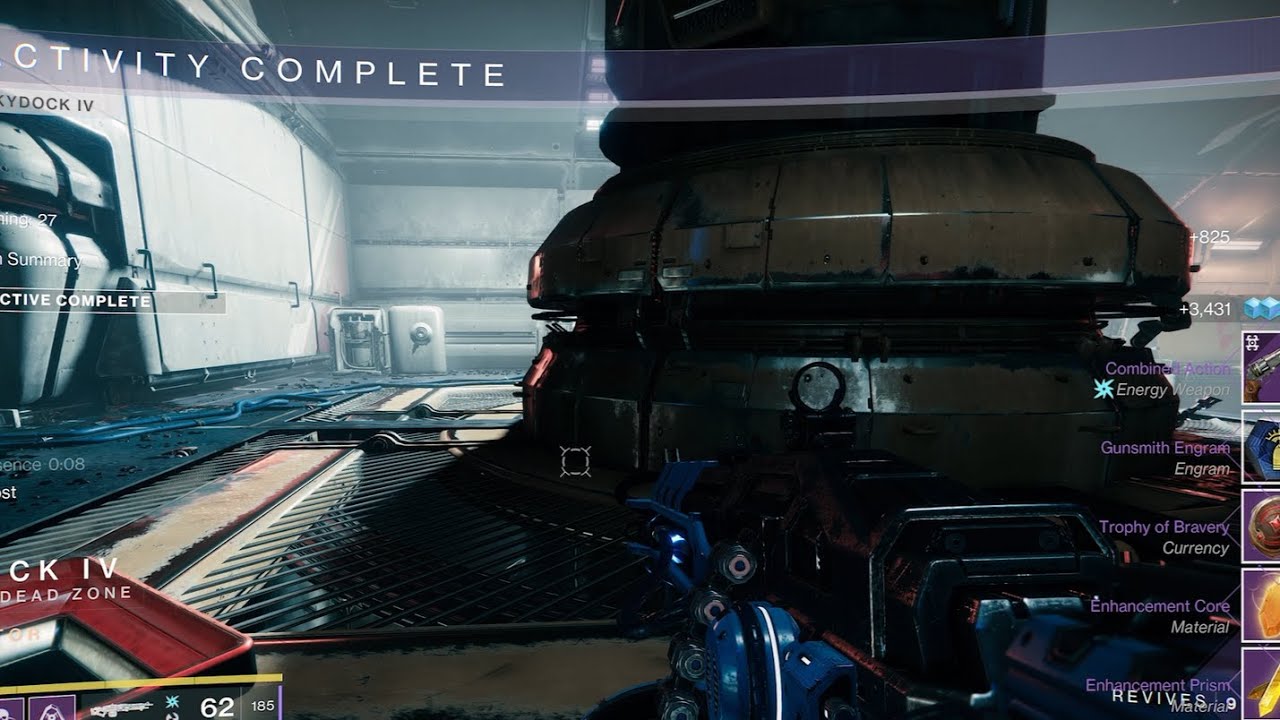 Solo Flawless Master Skydock IV Lost Sector Void Hunter Destiny 2 Season of the Wish