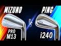 EASY WINNER?? | Mizuno Pro M13 vs Ping i240 Irons