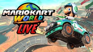 Mario Kart World LIVE - Seeing if you can beat any track without roads