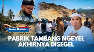 SENOPATI TURUN TANGAN !!  Pabrik Tambang di Karawang Tak Gubris Teguran Akhirnya Disegel