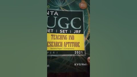 nta/UGC net JRF books for paper 1 and 2 (psychology )2021-22
