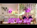 Simple DIY FAUX Vine Fairy Light Wall Decor (Renter Friendly)