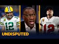 Skip & Shannon predict the Super Bowl LVI matchup, Brady-Rodgers, Chiefs-Titans | NFL | UNDISPUTED