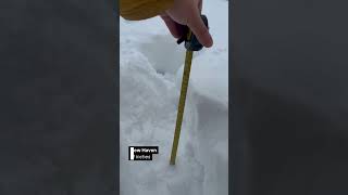 How much snow has fallen in Connecticut?