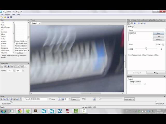 Nonlinear Deblurring With Amped FIVE - YouTube
