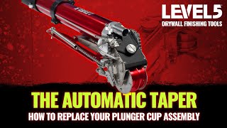 Automatic Drywall Taper Maintenance | How to Replace Your Plunger Cup Assembly
