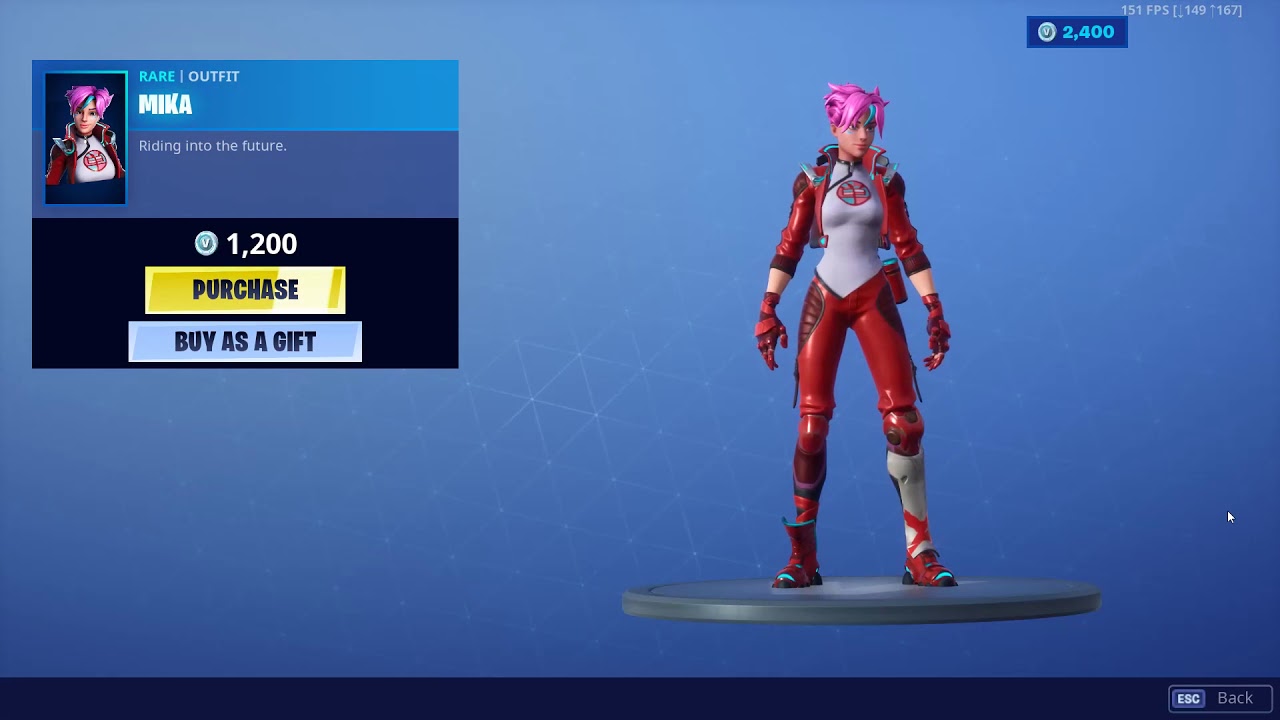 NEW Fortnite Item Shop July 23, 2019 Featuring *NEW* MIKA skin and Jumping Jacks Emote!