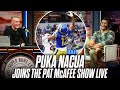 Puka Nacua Joins The Pat McAfee Show Live From Radio Row