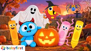 halloween songs kids itsy bitsy spider larry surprise eggs