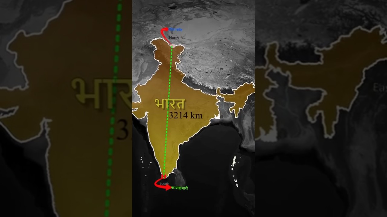 India Geography Facts | 3D Animation Amazing Facts About India’s Boundaries 