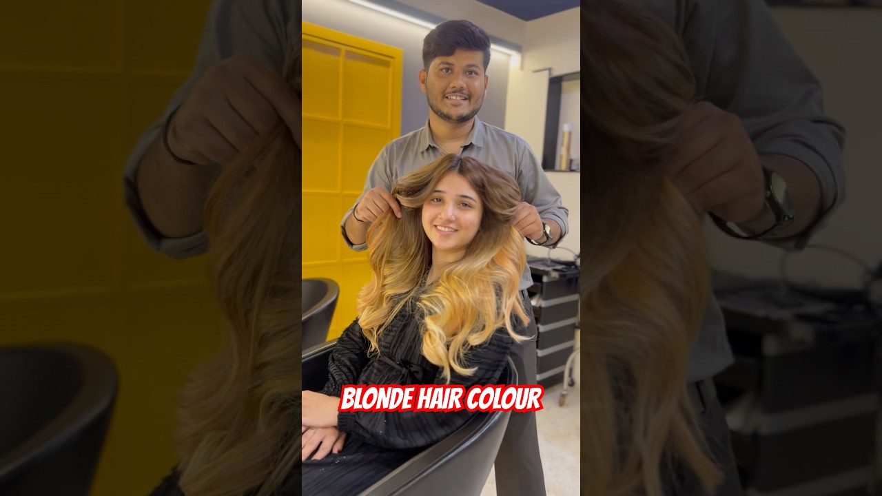 BOLD BLONDE HAIR COLOUR LOOK🧡 | APPOINTMENT:-9924455039 | ZEEL JOTANGIYA