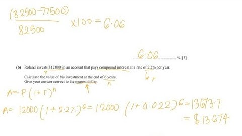 Compound Interest and Decreasing Percentage | IGCSE MATH (0580) PAST PAPER QUESTIONS