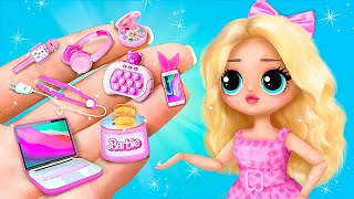 Dispositivos em miniatura para Barbie Girl - 30 ideias para LOL