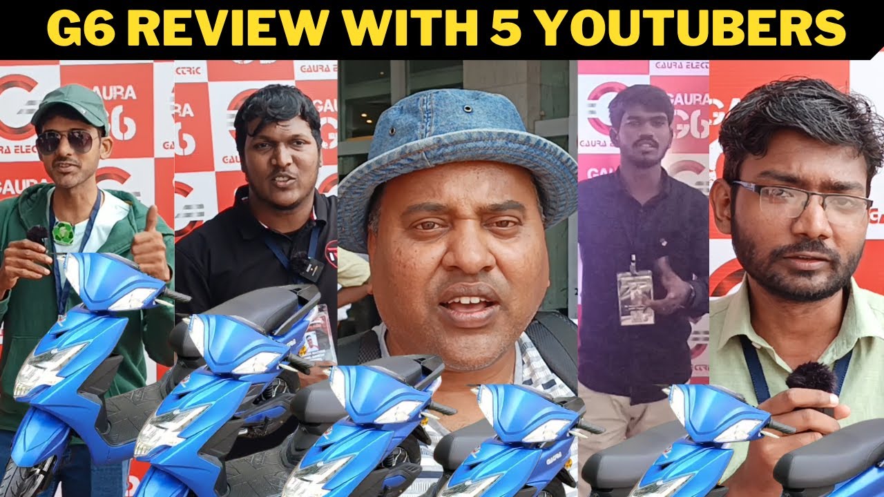 Two Electric Scooter Review with 5 Youtubers Made In India Electric
