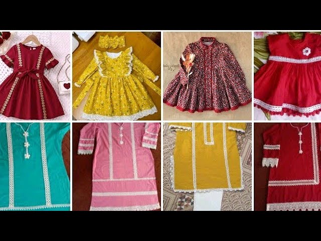 Top 35+ Lawn Cotton Frock Designs For Baby Girl