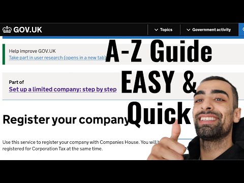 How To Register A Private Limited Company In The UK (in 8 minutes!)
