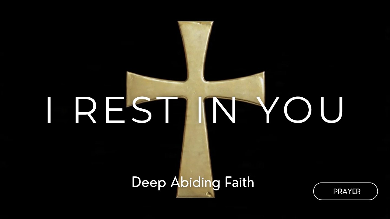 I Rest In You | Peaceful Worship for Anxiety, Overthinking & Sleep | Intimate Christian Song