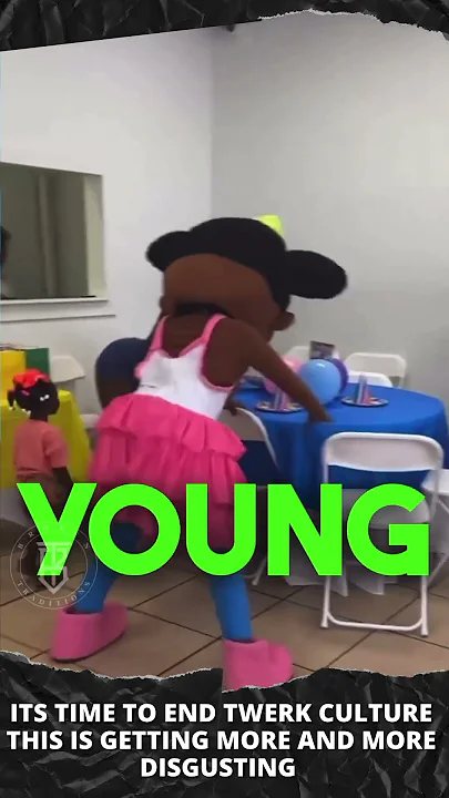 SAD!!  Young black girl joins her mom  to TWERK AT A CHILDREN’S PARTY #shrots #blackculture