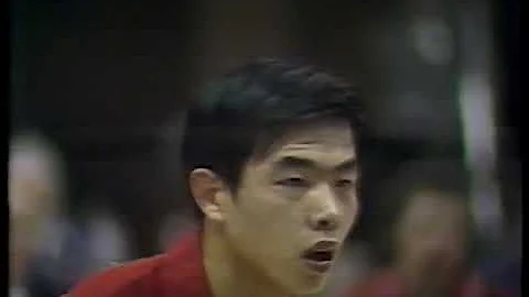 1981 World C'ships Team Final - China v Hungry last match (Cai Zhenhua v Tibor Klampa) - DayDayNews