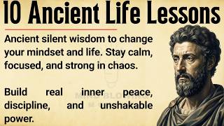 Ancient Wisdom for Modern Life 🧠 || 10 Silent Lessons to Build Inner Peace and Emotional Strength ✅