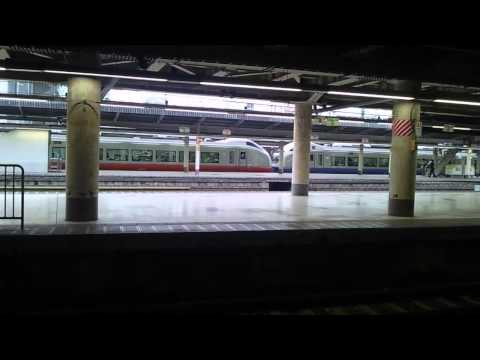 上野駅フレッシュひたち到着