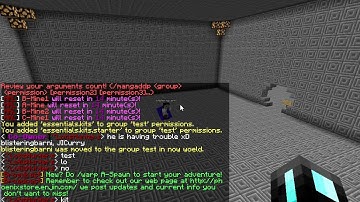 Making Ranks And Other Stuff With GroupManager Plugin.