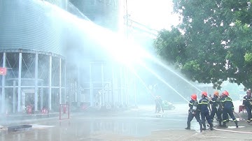 TÂN CHÂU: THỰC TẬP PHƯƠNG ÁN CHỮA CHÁY VÀ CỨU NẠN, CỨU HỘ TẠI CÔNG TY CỔ PHẦN XUẤT NHẬP KHẨU AN VI