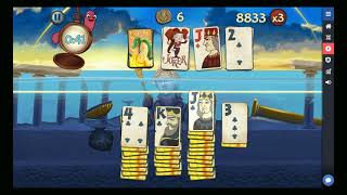 Poseidon's Trident | Pogo Games-Solitaire Blitz (Sept 30th 2021)