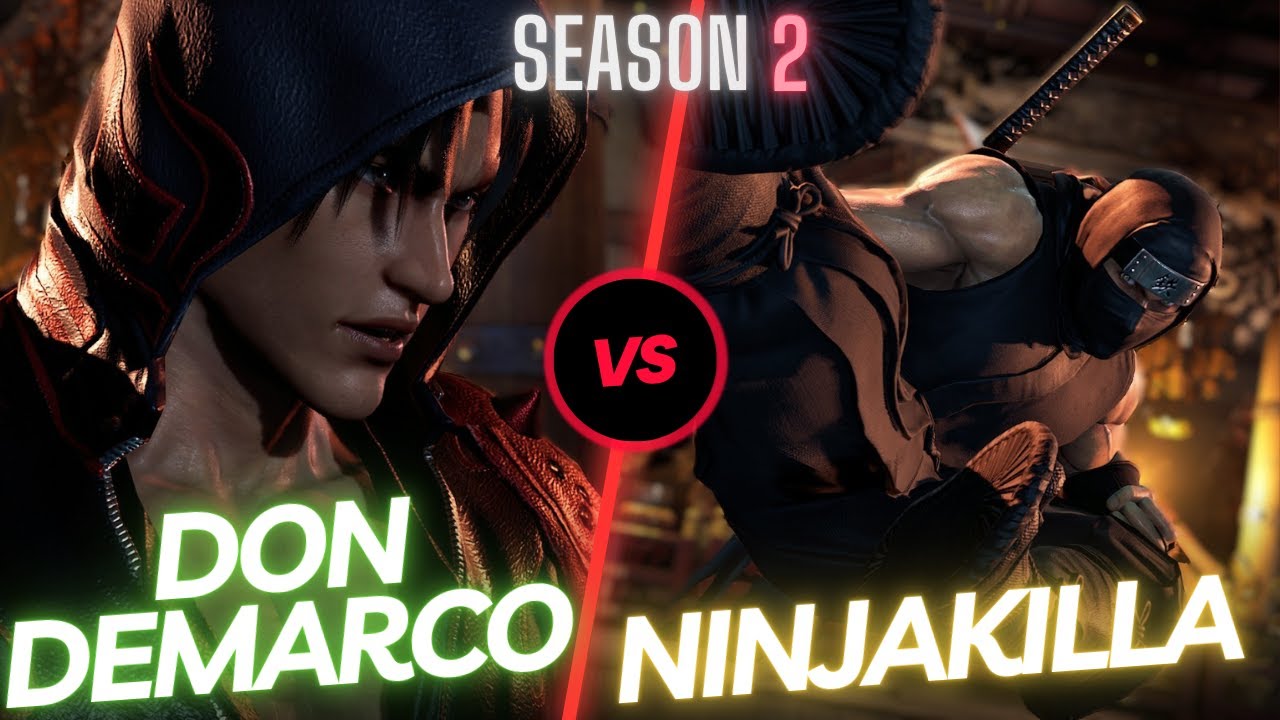 Tekken 8 | NinjaKilla (Law) VS Don Demarco (Jin) Player Match