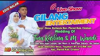 Download Lagu Live Malam || GILANG ENTERTAIMENT || RESEPSI TINA \u0026 WANDI || Minggu, 11 Desember 2022 MP3