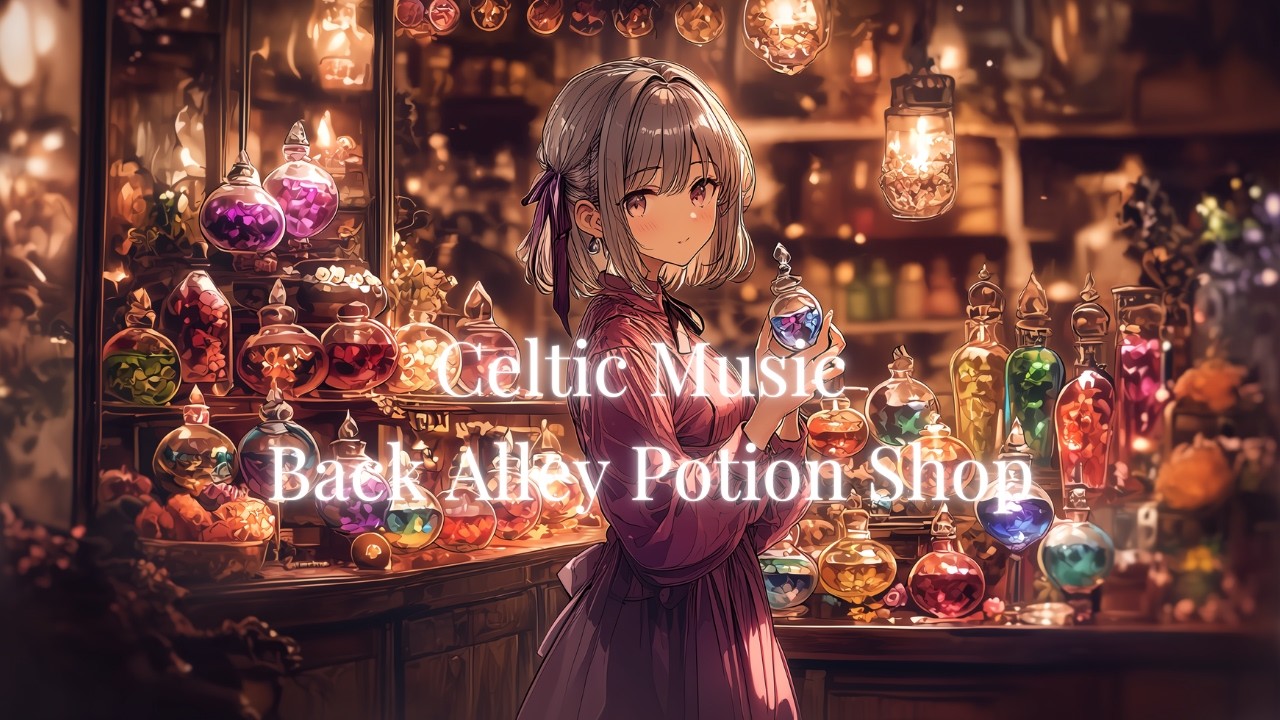 【Celtic Music】Для Работы, Чтения и Отдыха 🎶Лавка Зелий в Переулке.