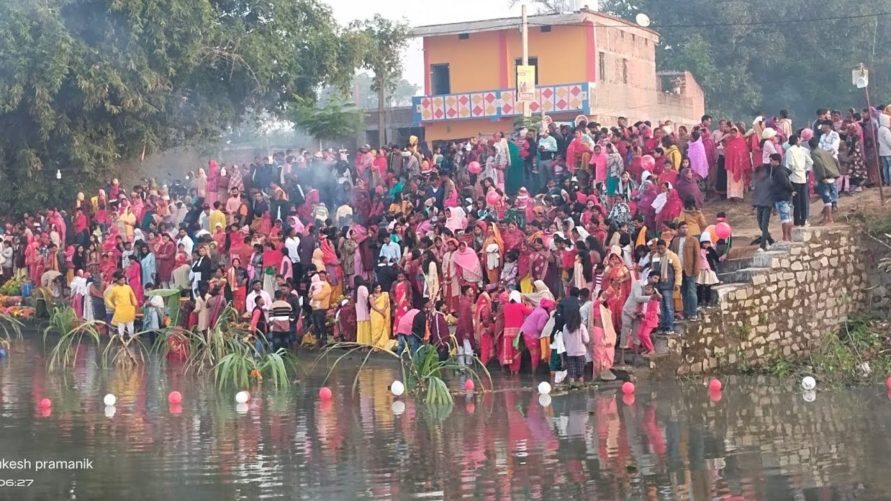 Chhat Puja Lohardaga|Bihar Chhat Ghat|Jharkhand Chhat Ghat - YouTube