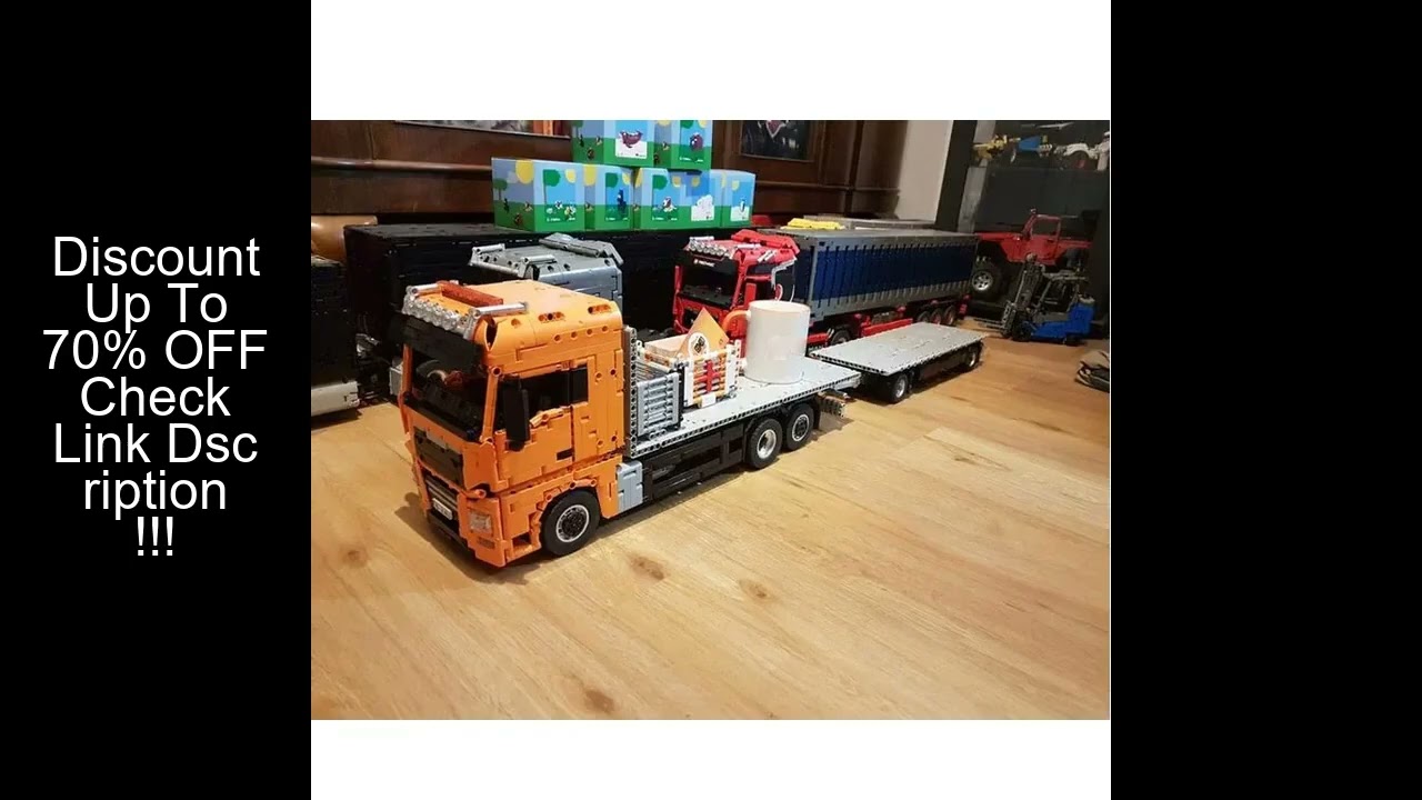 MOC-74152 RC Flatbed Truck with Trailer 