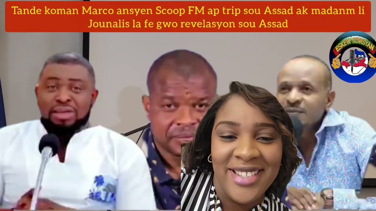 Tande koze nan yn peyi.Marco VS Rudy.Kisa Marco di de Mme Assad/revelasyon sou Assad?